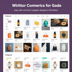 Custom Product Grid with Elementor & WooCommerce